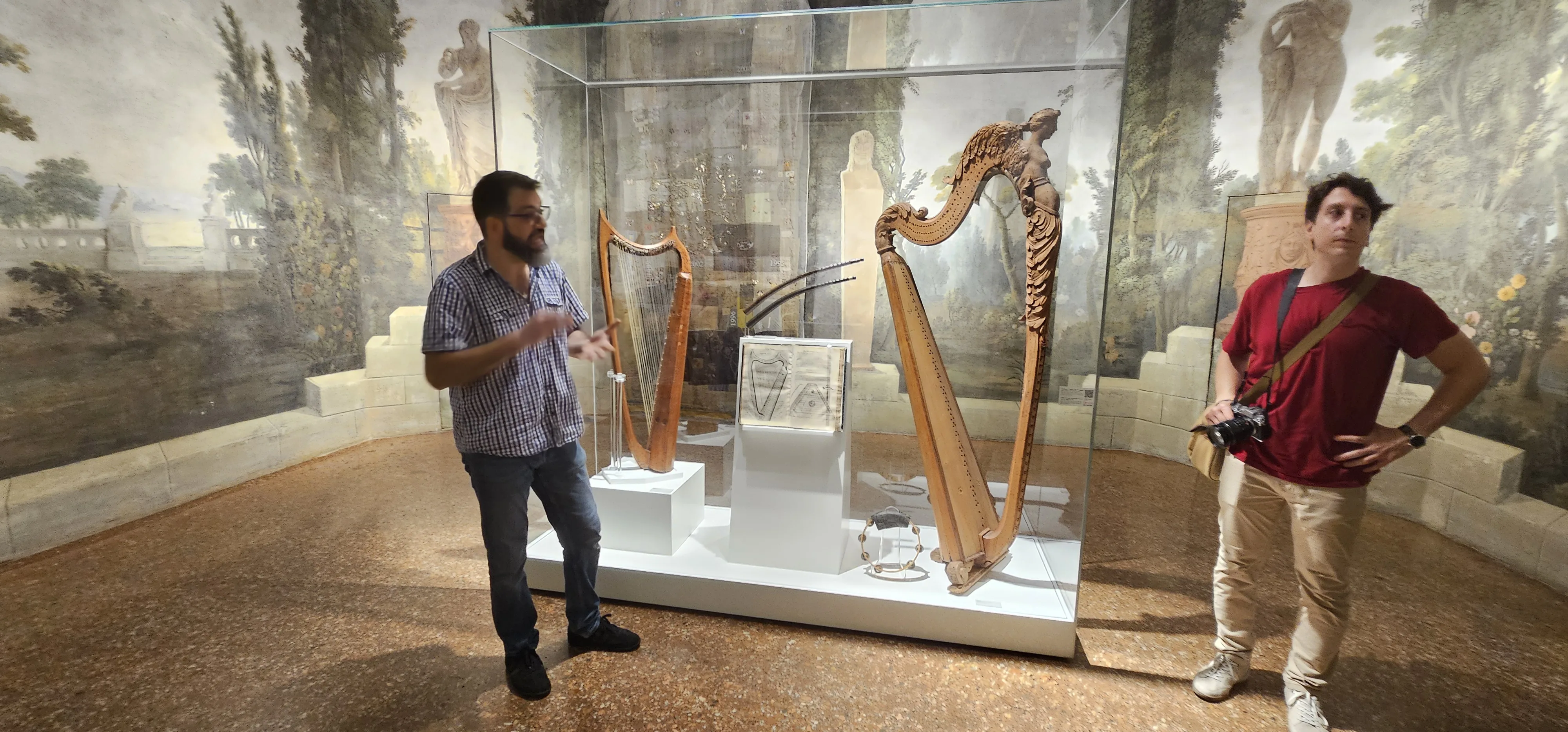 Un momento della presentazione inaugurale nelle sale storiche del museo.