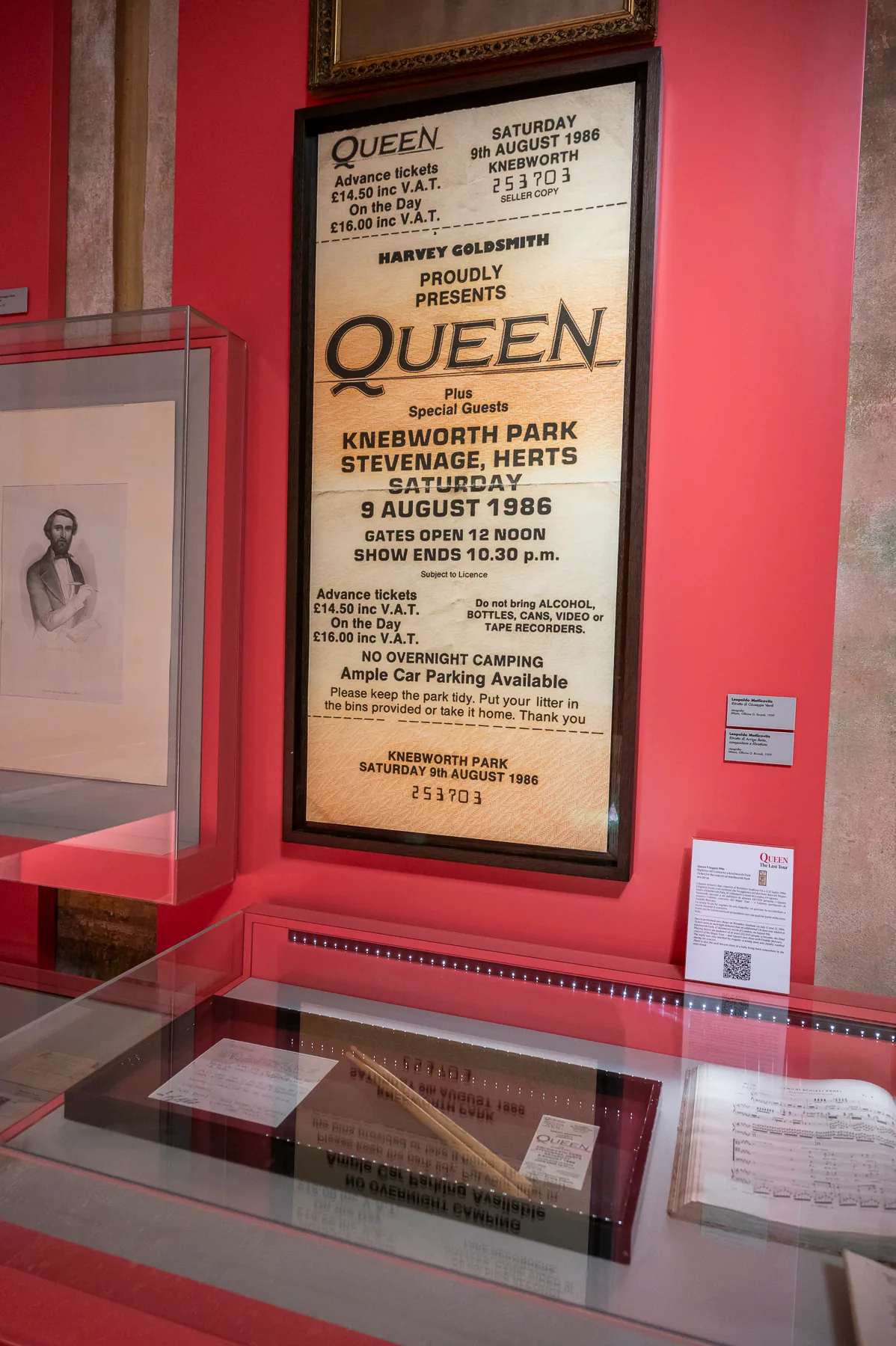 Materiali storici e testimonianze della tournée del 1986 nel percorso documentario di Queen The Last Tour.